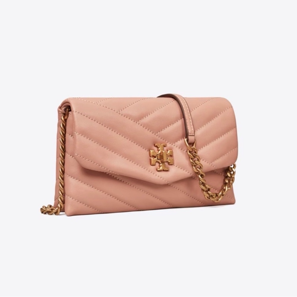 Tory Burch Kira Chevron Chain Wallet